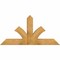 Ekena Millwork Richland Rough Sawn Timber Gable Bracket, Western Red Cedar, 60"W x 30"H x 6"D x 6"F, 12/12 Pitch GBW060X30X0606RIC00RWR - alternate 1